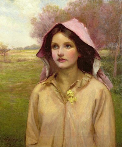 The Primrose Girl by William Ward Laing